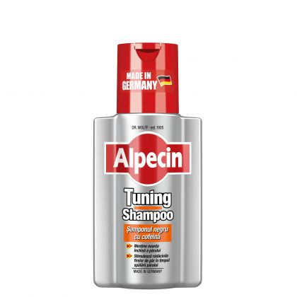 Alpecin Tuning Sampon cu cofeina pentru parul inchis la culoare, 200 ml